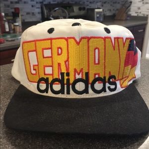 Vintage Adidas Germany World Cup Hat SnapBack